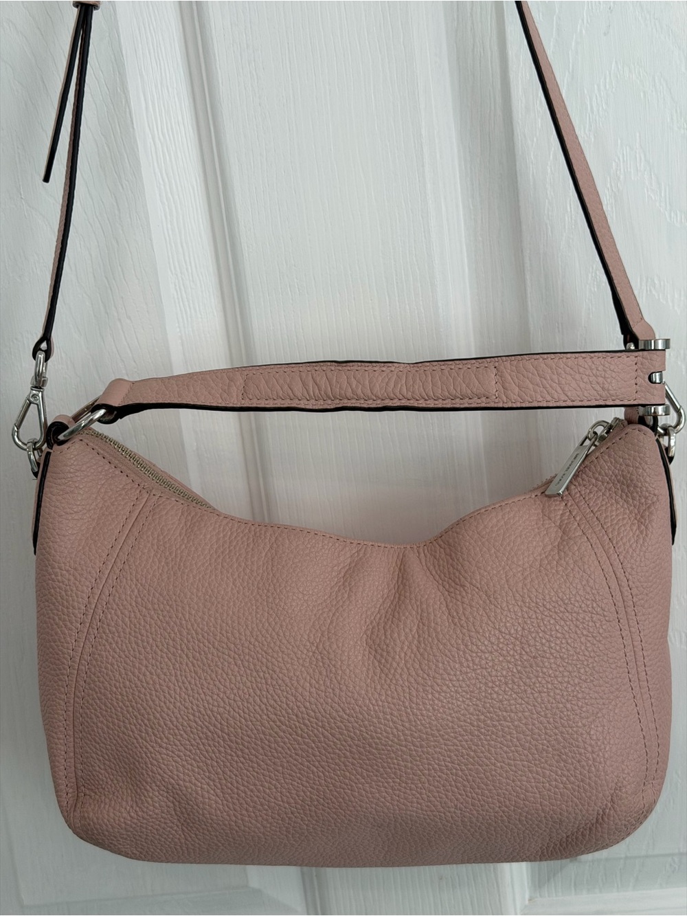 Michael Kors Pebbled Shoulder Bag - Dusty Rose